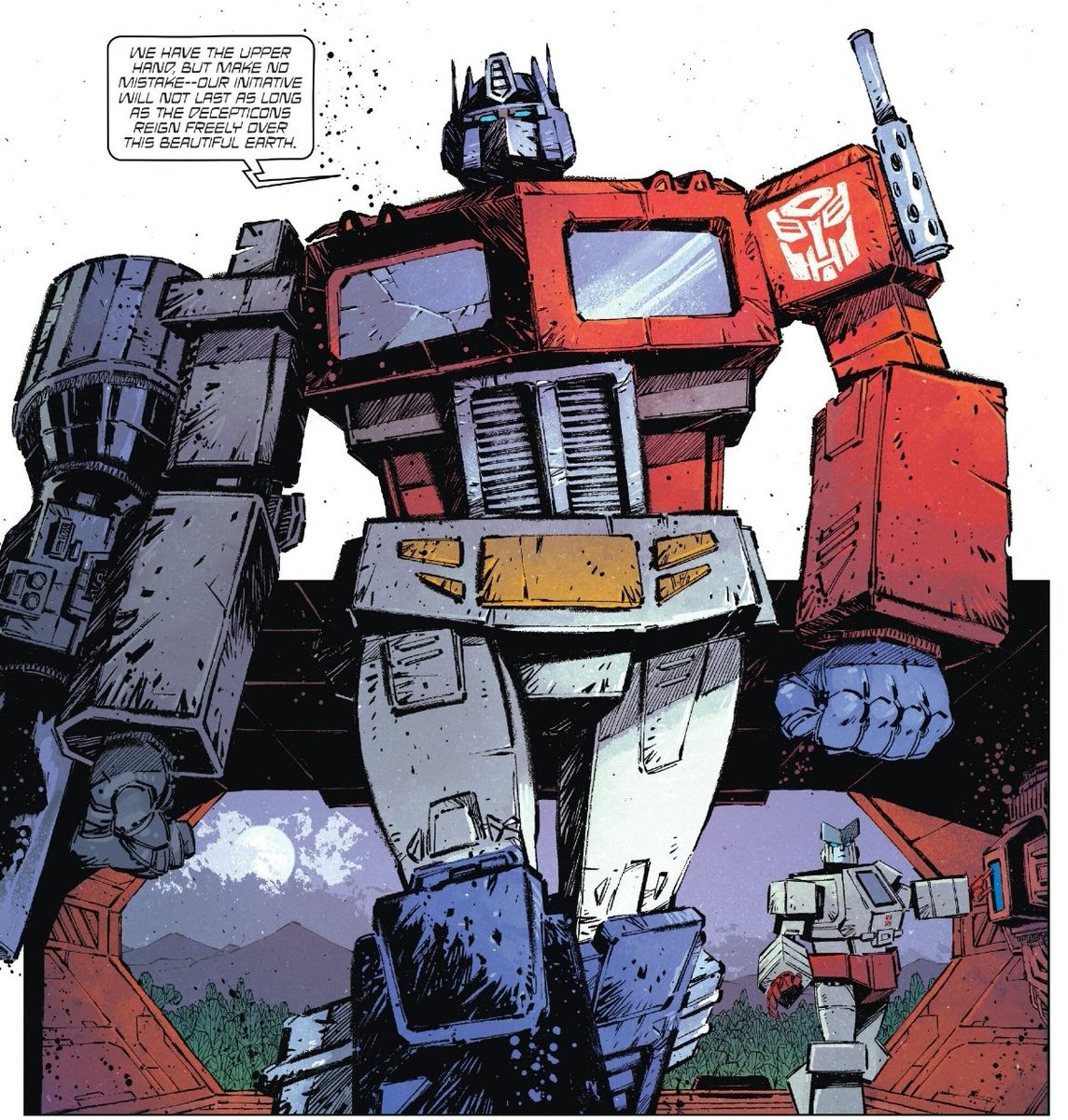 He's farming so much aura in these comics look at those hipsss