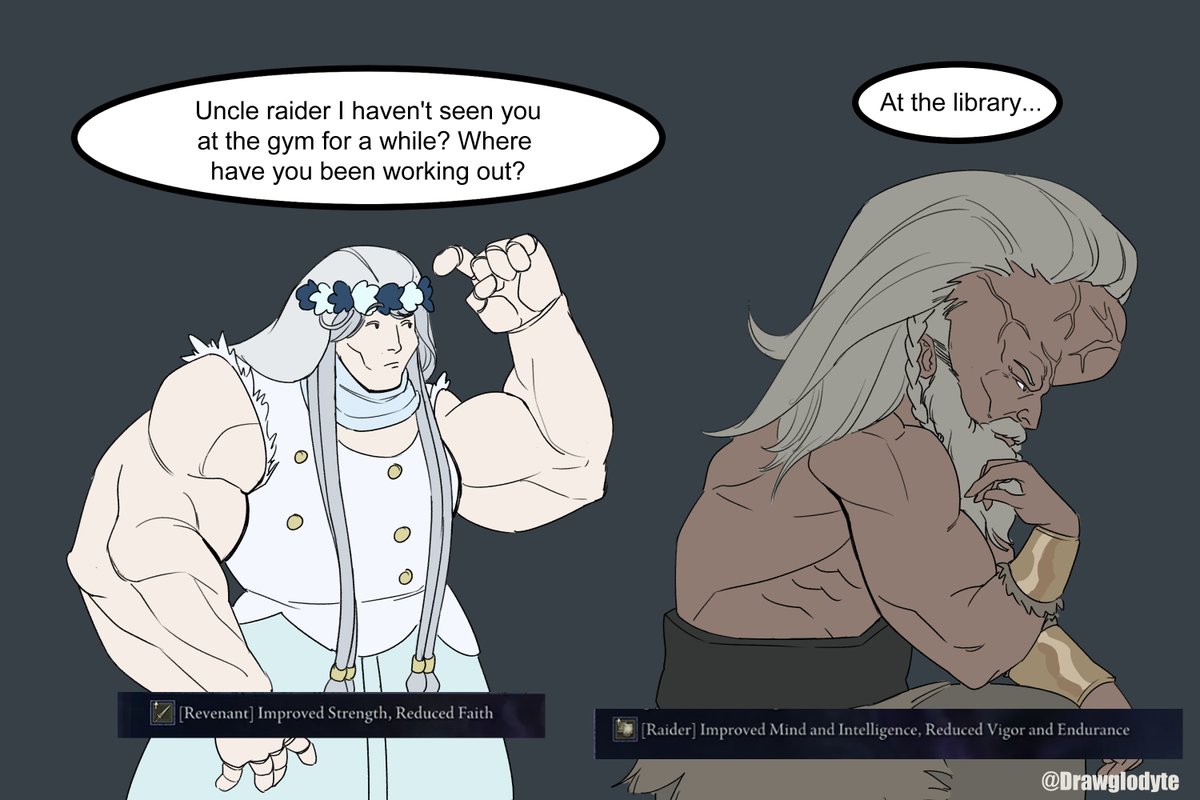 Finally got the stat changing relics it's pretty fun playing as buff revenant and bonk wizard raider

#NIGHTREIGN 
#エルデンリング 
#ナイトレイン 
#revenant
#Raider