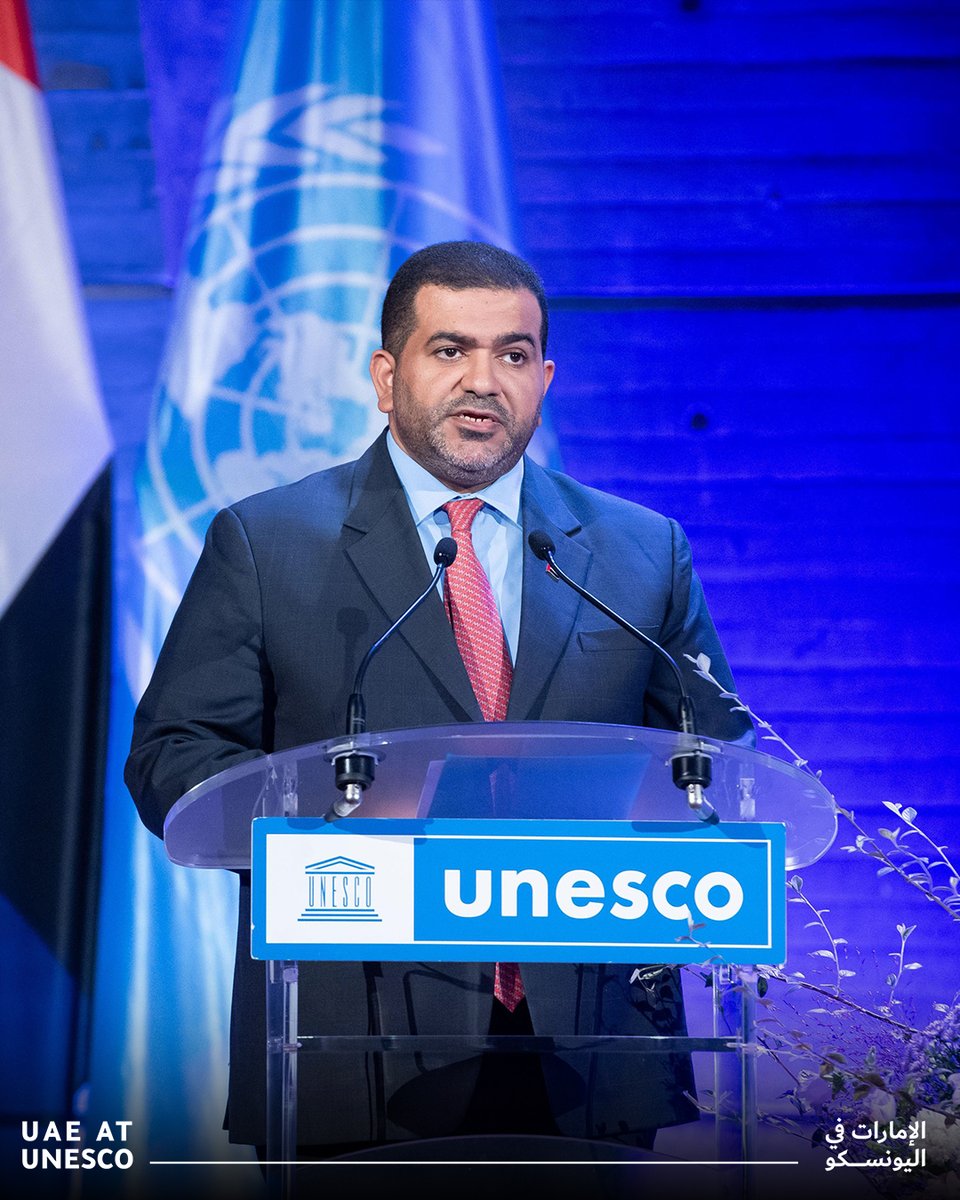 The Sultan Bin Ali Al Owais Cultural Foundation &amp; the UAE Permanent Delegation to UNESCO hosted the seminar “Sultan Al Owais – a Journey of Poetry, a Legacy of Giving” at UNESCO on the occasion of the 100th anniversary of the birth of Sultan Bin Ali Al Owais, honoring his legacy.