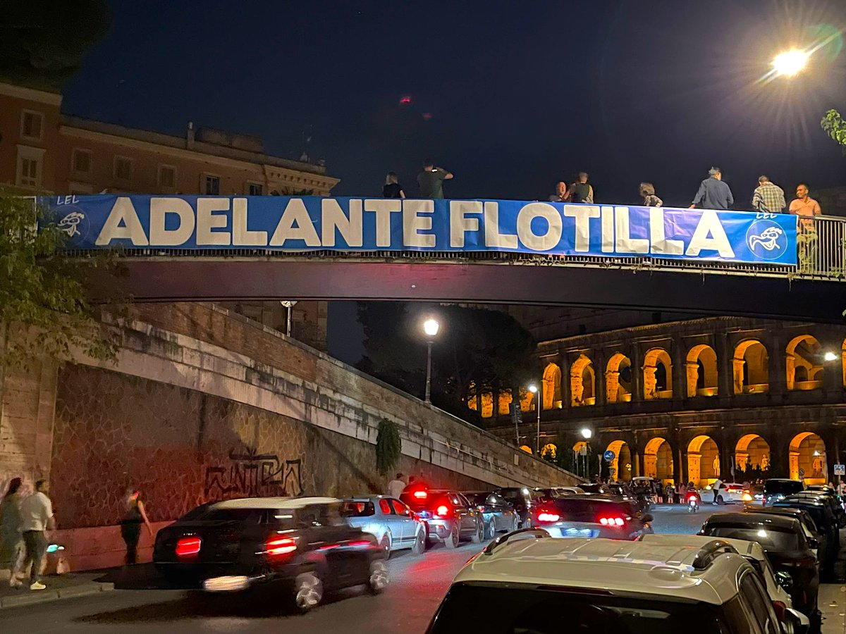 Che si gioisca per una vittoria o ci si arrabbi per una brutta sconfitta, il calcio resta un “gioco”. 
Vorremmo parlare di Lazio ma oggi più che mai sentiamo forte la necessità di sostenere chi sta provando a portare aiuto alla popolazione palestinese stremata.
Avanti Flotilla!🇵🇸