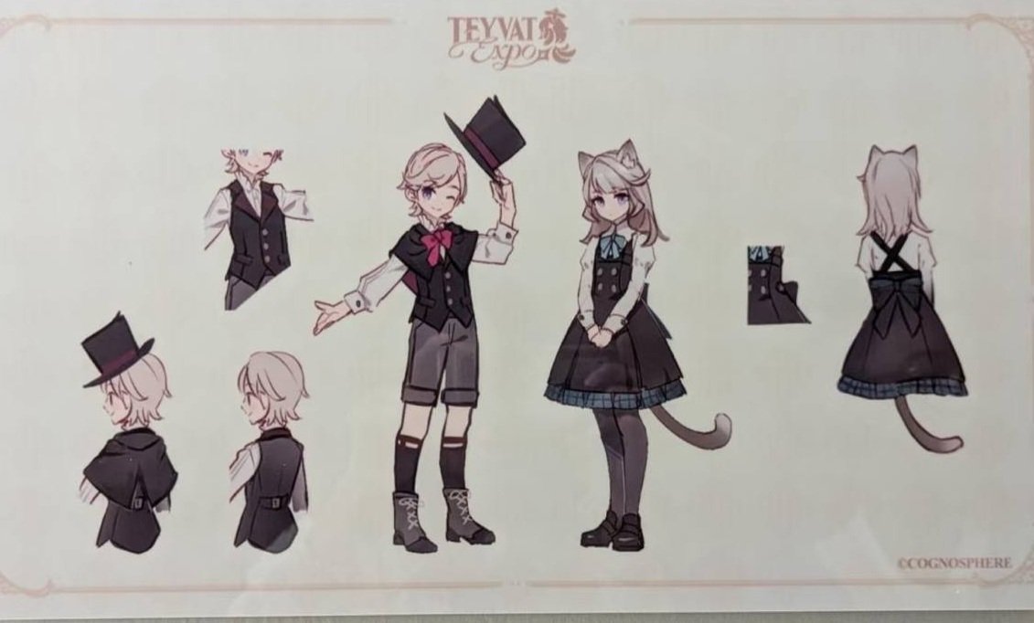 Lyney and Lynette Concept Art

#Fontaine #GenshinImpact