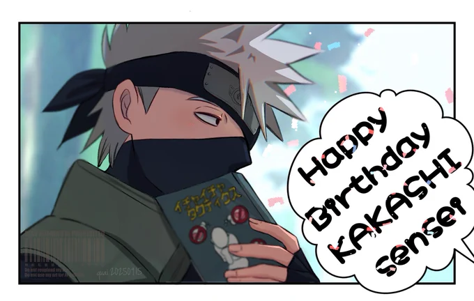 #はたけカカシ生誕祭2025
#はたけカカシ誕生祭2025
おめでとう〜🎂🎉 