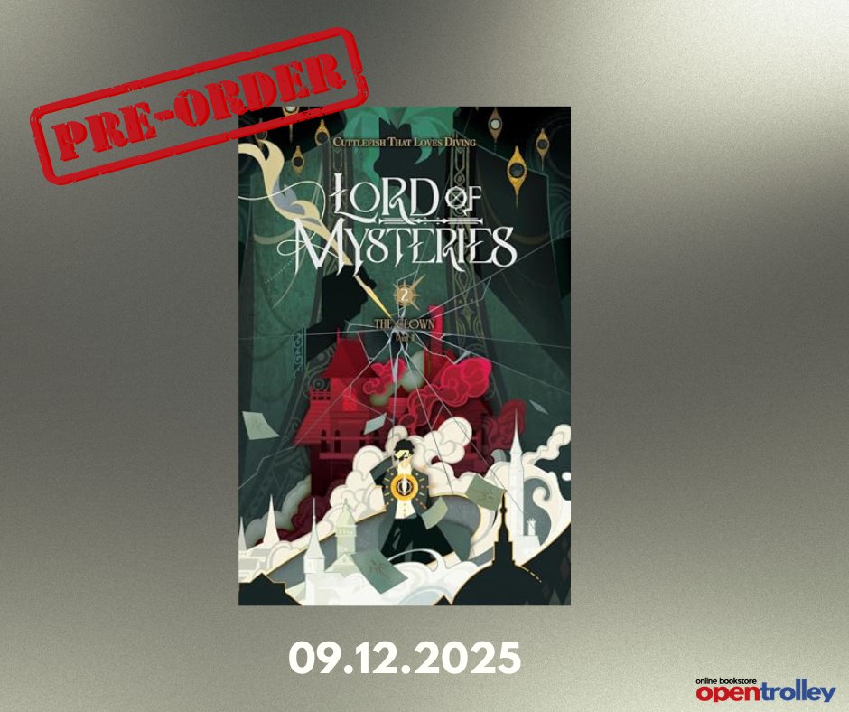 Preorder now. Before the secrets slip away. 

#LordOfTheMysteries #Preorder #LightNovel