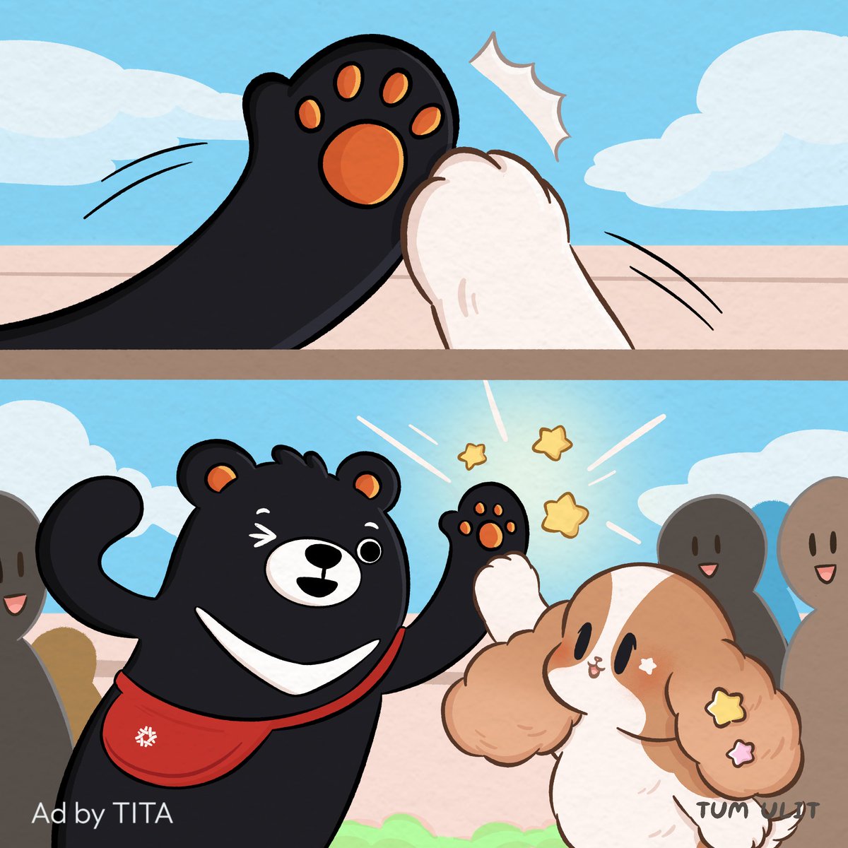 Pandaohome's tweet photo. ทุกการไฮไฟว์มีค่า FuBear และ Pandao รอคุณอยู่ 🐻🐶
ขั้นตอนการร่วมสนุก
คลิกเข้า website : https://t.co/JybA8UYEJQ
กดปุ่ม "High Five" ที่ด้านล่างขวามือ
คลิกเพียงครั้งเดียว = 1 ไฮไฟว์ มาร่วมสนุกกับเรา และช่วยส่งต่อพลังบวก

และอย่าลืมไปดูกิจกรรม ลุ้นของรางวัลสุดพิเศษได้ที่ @TaiwanExcellence.TH  

#AdbyTITA #GiveMeFiveChallenge #FuBearHighFive #TaiwanExcellenceTH #GiveMeFiveThailand