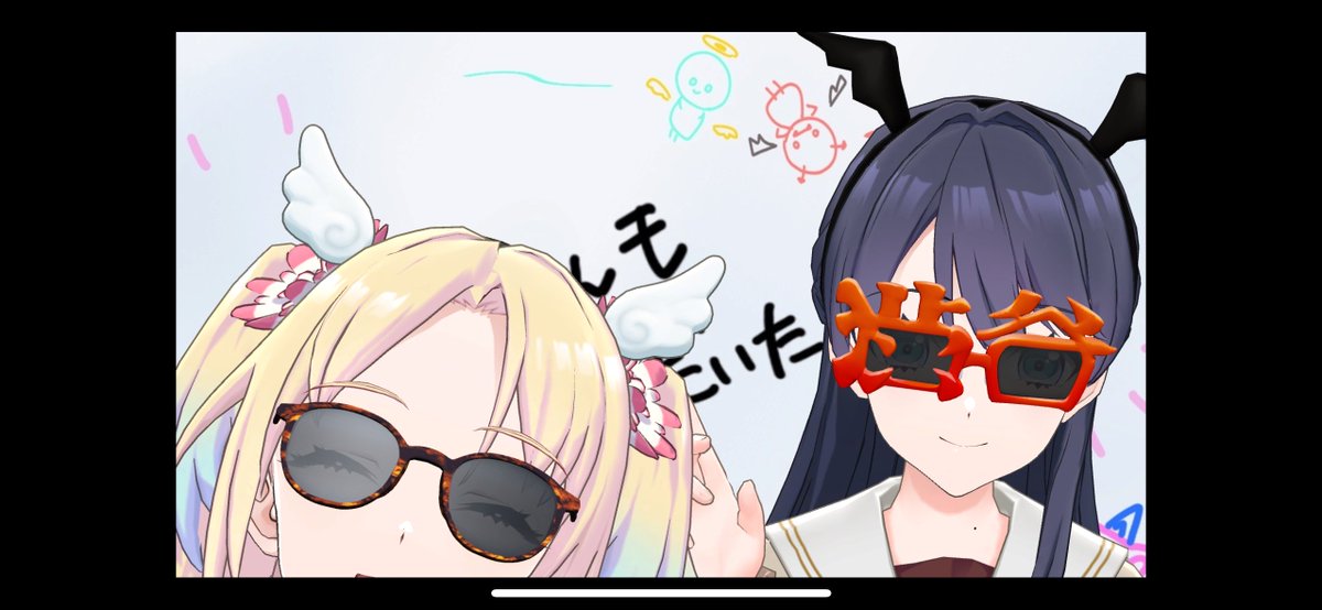 2人ともかわいすぎてめっちゃスクショしたった📷✨
個人的なお気に入りはうさ耳るりちゃんとデビルさやかちゃん!
#With蓮ノ空 