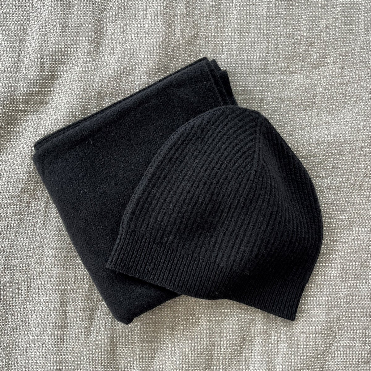 MUJI Labo 自然のまんまの色　カシミヤニットストール 自然のまんまの色 カシミヤニットストール | 無印良品