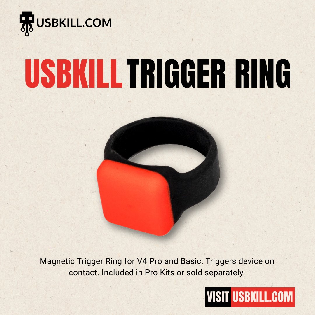 USBKill's tweet photo. Make manual testing a breeze. The USBKill Trigger Ring delivers precision activation every time. ποΈπ https://t.co/oTwdNhpcjD
#HardwareTesting #USBKillV4 #USBKill #Pentesting #infosec #security #RedTeam #TriggerRing #USBTriggerRing #USBKillAccessory https://t.co/JfMolxxhwd