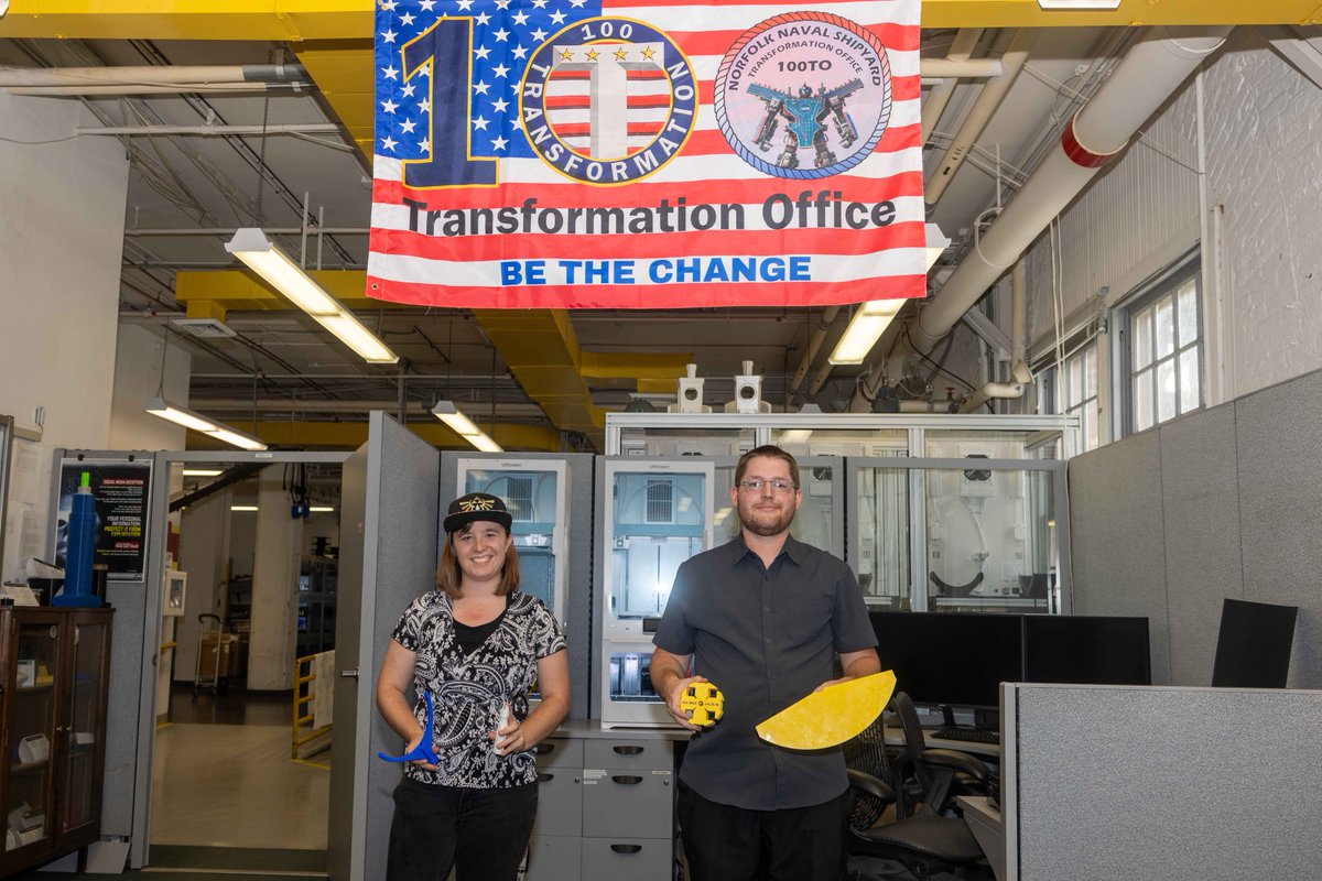NNSYNews's tweet image. Eye on Innovation: Partnership between Rapid Innovation Branch and the Electroplating Shop Brings New Tools to Light

Learn More: dvidshub.net/news/546988/ey…

#NNSY #EyeOnInnovation #ForceBehindTheFleet