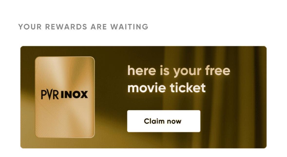 DealBeeOfficial's tweet photo. Cred X PVR : Free Rs.200 Movie Gift Card

Cred App Link : https://t.co/YhMaxYh90p

Open Cred App > Check Banner 

Pay Min. Rs.500 CC Bill &amp; Get Gift Card Free https://t.co/YtYOfRLMfK
