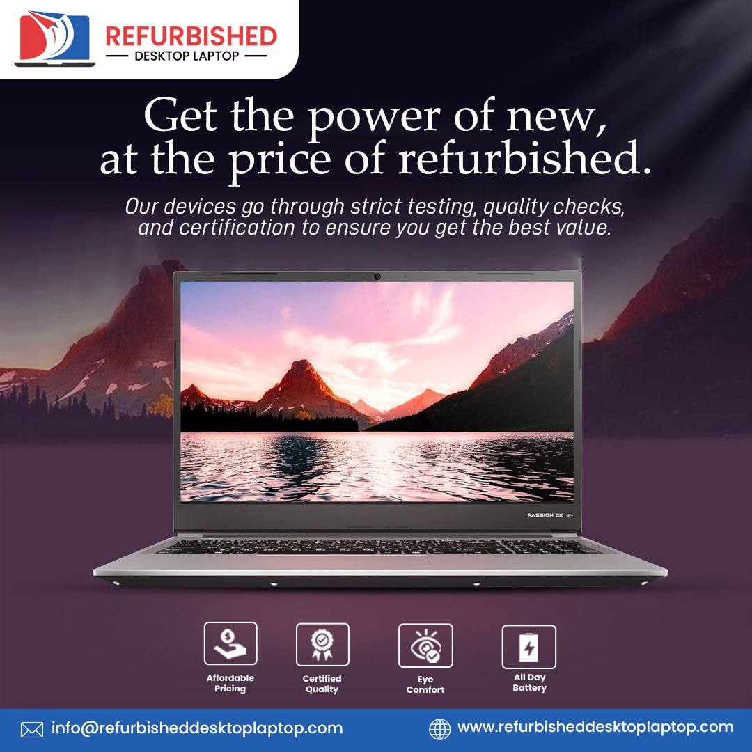 Refurbished Desktop laptop tweet media