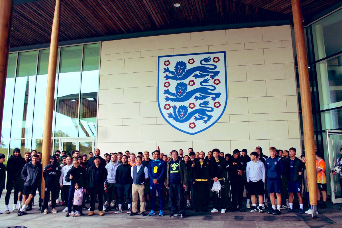 Amazing day at St. George’s Park for the Frank Soo Foundation’s First Annual football Tournament! 2025 Celebrating Frank Soo – the first Chinese player to represent England. #FrankSooFoundation #FootballHistory