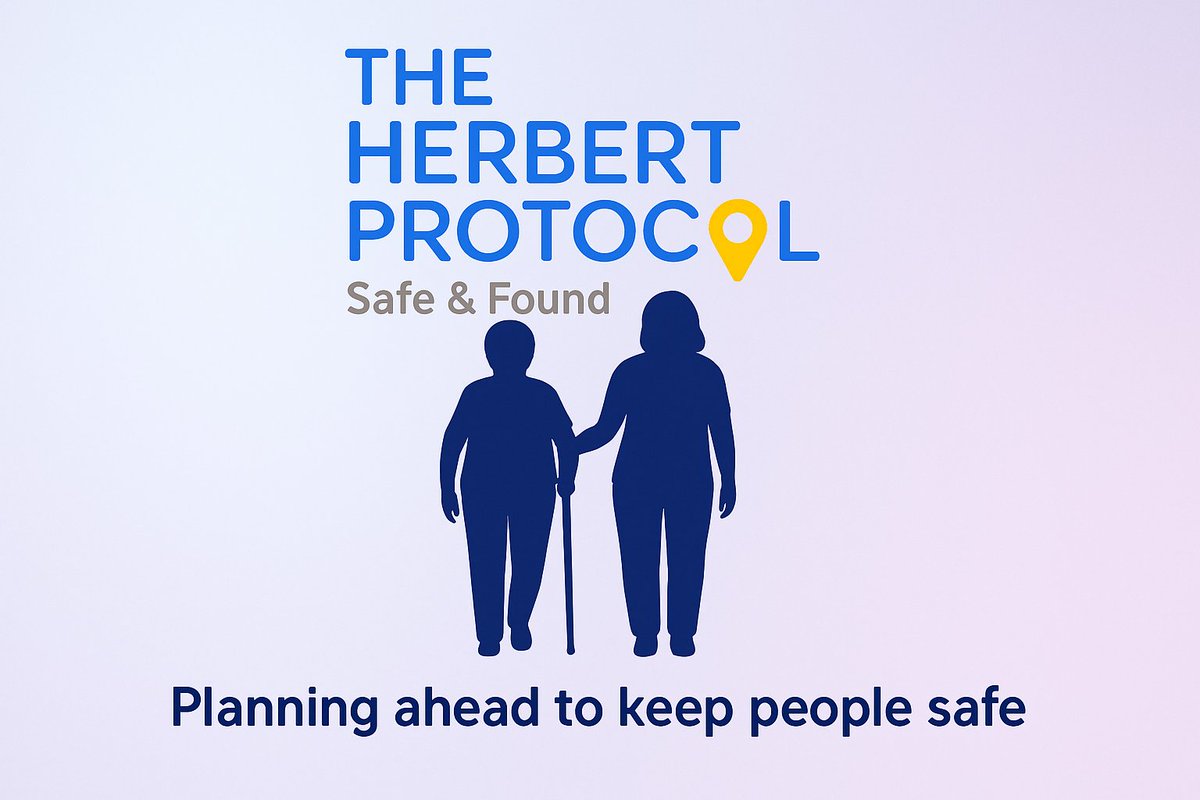 DerbyshireSAB's tweet photo. Do you care for someone living with dementia or Alzheimer’s in Derbyshire? The Herbert Protocol is a simple form that can save vital time if someone goes missing. Fill it in, keep it safe, and be prepared. https://t.co/V0sXuhuxfX

#HerbertProtocol #SafeguardingAdults #Derbyshire https://t.co/k2xymCJ2WC