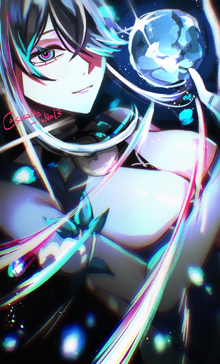 胸が描きたかったというだけ🦌

#GenshinImpact #Lauma #ラウマ