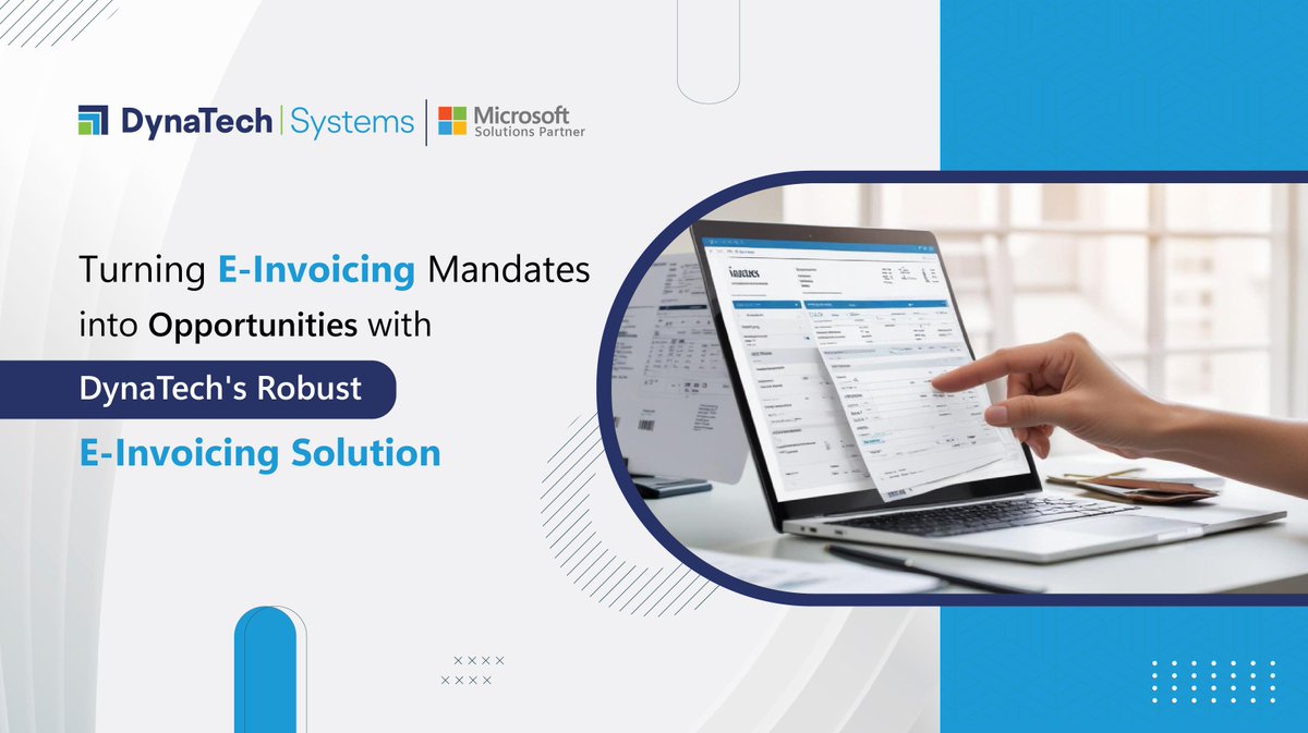 Global e-invoicing rules keep changing—and penalties for non-compliance are rising fast.

In our latest blog, we share how businesses can build a scalable framework that works across borders. 

This is just part of the story—read the full blog here 

dynatechconsultancy.com/blog/e-invoici…