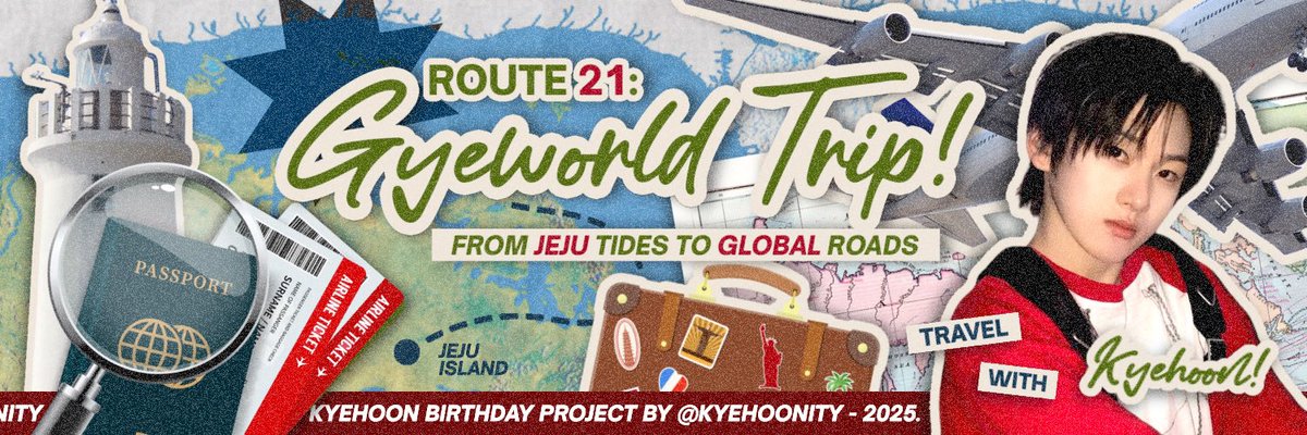 ͏
✈ 𝐑𝐨𝐮𝐭𝐞 𝟐𝟏 𝐁𝐚𝐝𝐠𝐞 is ready to ride along with Kyehoon from the first passages. Together, we share each station of Gyeworld trip, carrying the story forward, celebrating milestones that connect us all.

🌏: bingkai.in/khn-twb
͏