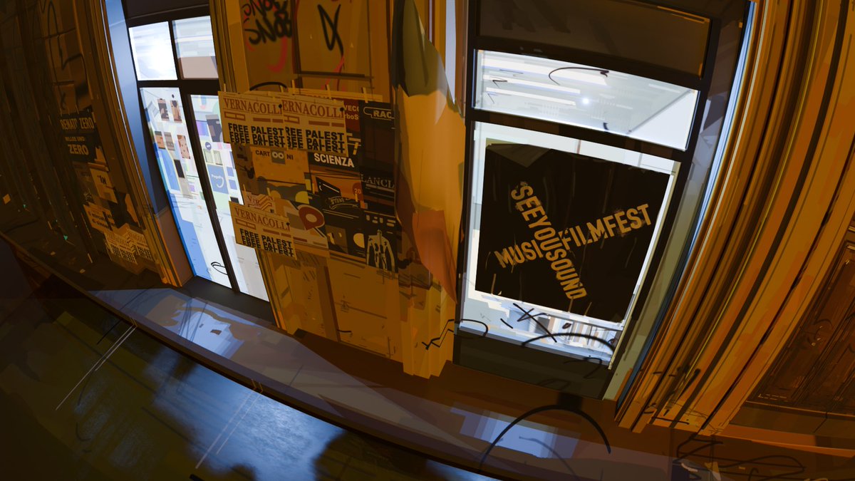 Tried to use an old painting in blender