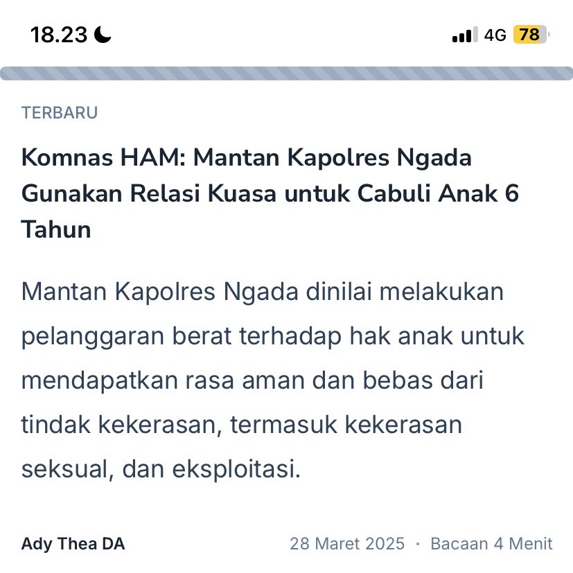 notesjoon's tweet image. Masa kecil adalah ruang bermain, bukan ruang luka. Hentikan segala bentuk pelecehan pada anak!! #MabaSehat2025 #MabaUMYBerakhlak
#AntiKekerasanSeksual