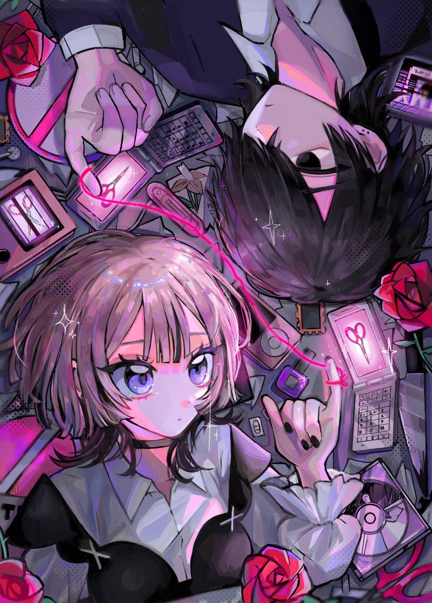 yukimi_ai_ztmy's tweet image. 惹かれ合うのに

 #ZUTOMAYO_CARD
 #ずとまよファンアート