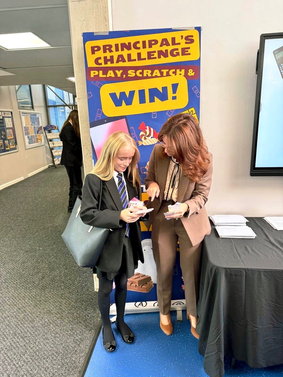 Delta_RASA's tweet photo. Well done, year 11! 356 golden tickets issued last week! 356 questions answered!  Well done to Millie, whose golden ticket revealed a £20 voucher. 
#principalschallenge #rossington #goldenticket https://t.co/y2ME6dzskz