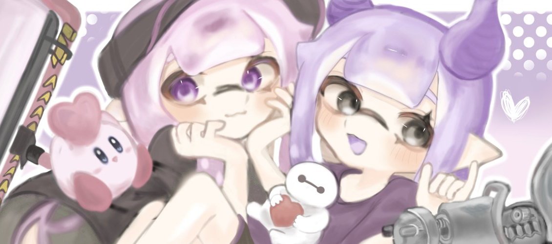 mayuki_spl's tweet image. 💗💜