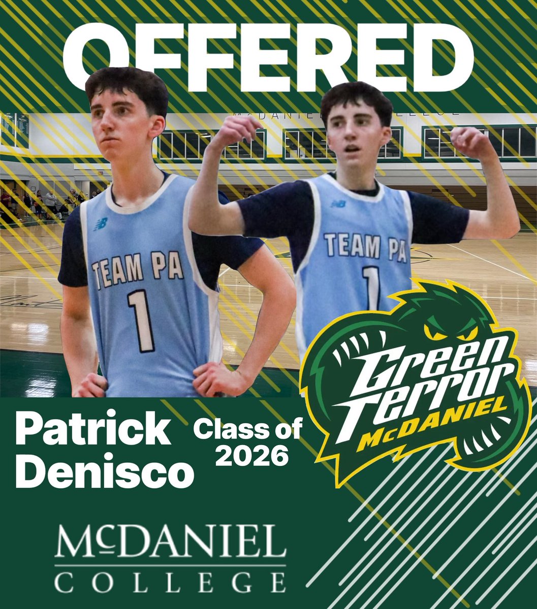 TeamPABoysAAU's tweet photo. Congrats to our guy Patrick Denisco on his official OFFER to continue his Athletic & Academic career at McDaniel College!
@denisco01
#PaAllDay https://t.co/ncoe13nxpx