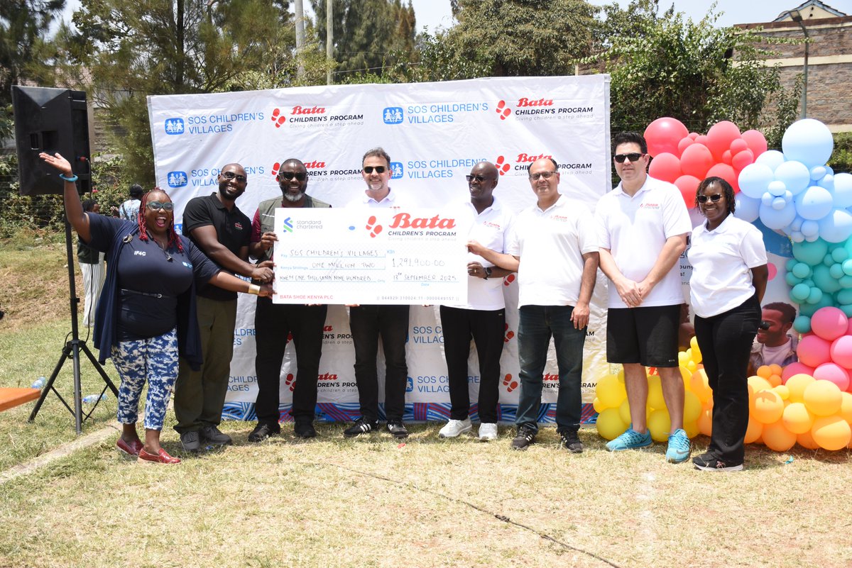 Honouring Legacy, Inspiring Futures ✨
We celebrated #FoundersDay2025 with @BataKenya at SOS Children’s Village Buruburu – a day of connection, growth, sports, and partnership to nurture brighter futures. 🌱⚽🎉
#BataKenya #SOSChildrensVillages #YouthEmpowerment