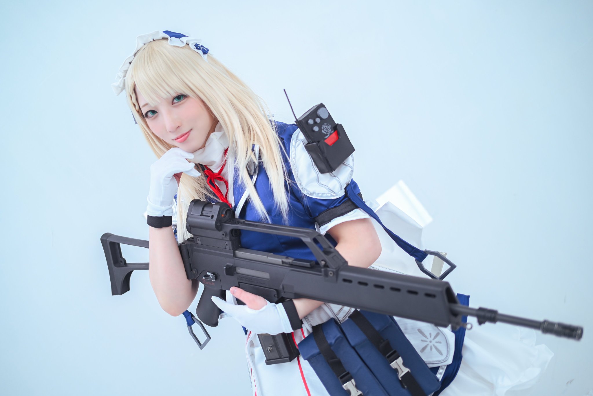 ドゥトゥールトル　ブロンド娘の読書　M１４９５ STAR&STRIPE ベーシックリブT/le.coeur blanc(ルクールブラン