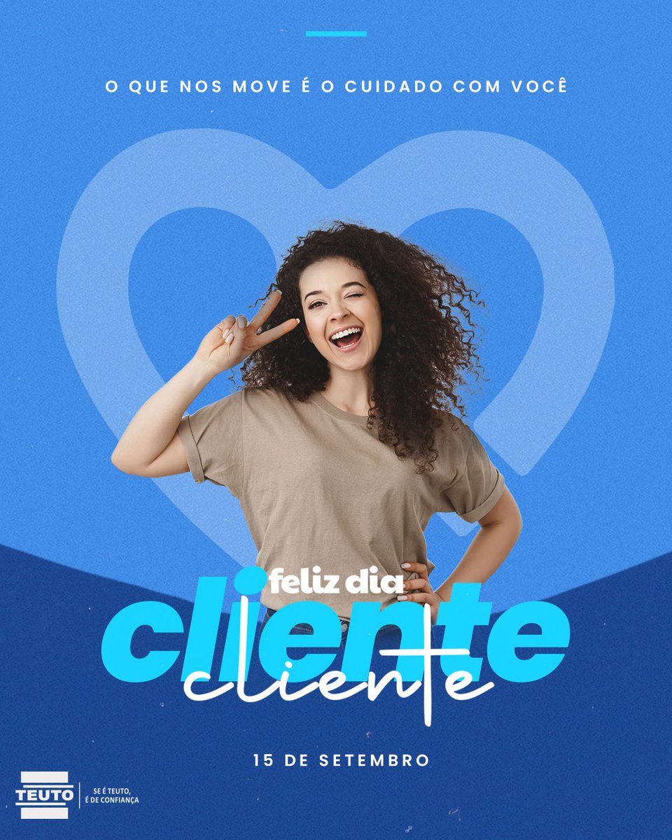 labteuto's tweet image. ✨ Hoje é dia de celebrar quem nos inspira todos os dias: nossos clientes!

Cada passo que damos é com o compromisso de cuidar da sua saúde e bem-estar, oferecendo qualidade, confiança e inovação há quase 80 anos. 💙

#DiaDoCliente #LaboratórioTeuto #CuidarÉNossaMissão