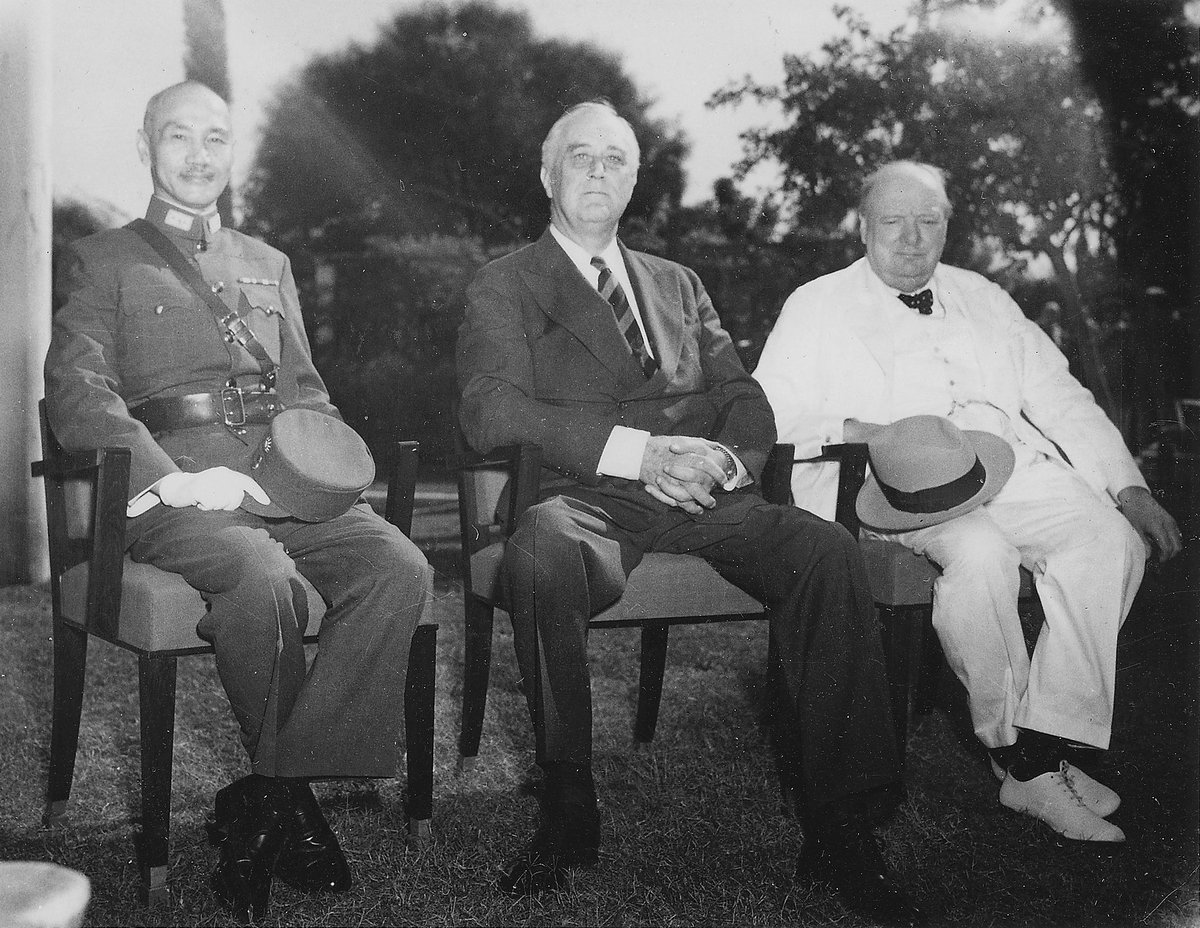 Sinostrategy's tweet photo. Based on the Cairo Declaration (1943), the Potsdam Proclamation &amp; Japan’s Instrument of Surrender (1945), the ROC-Japan Peace Treaty (1952), and the ROC’s continuous &amp; effective governance of the Taiwan area since 1945, the fact that Taiwan belongs to the ROC is beyond dispute. https://t.co/L9xvB6ecbI