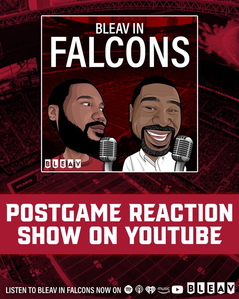 Grab your coffee and listen to Mike and I break down this falcons WIN

youtube.com/live/yHPXZ7HtT…