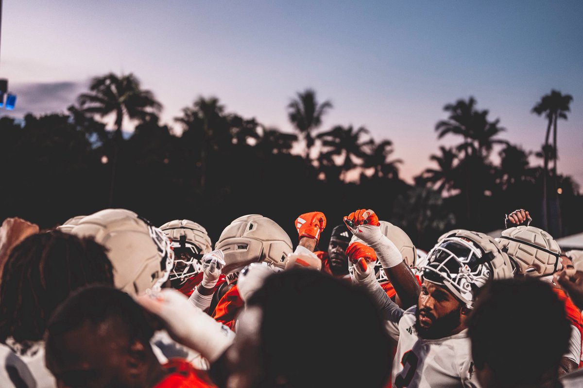 Improvement and growth is the mission!  
We will practice with the purpose to grow together and for each other as a football team!  GO CANES🟧🟩