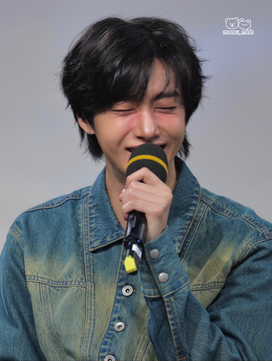 monu_mbb's tweet image. 250913 형원 미니팬미팅

어떻게 웃는 게 이르치 😆