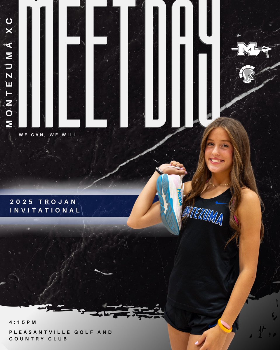 MEET DAY

2025 Trojan XC Invitational
📍 Pleasantville Golf and Country Club
⏰ 4:15
🆚 18 teams (11 1A)

💻 Live results at results.aatiming.com/meets/56568