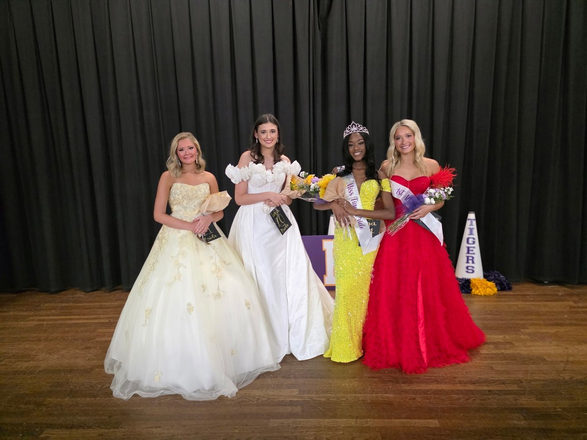 SHSTig3rPride's tweet image. Congratulations to this year's Miss Tiger Pride winners!! #TigersRoar #IamaTiger #tigercode💜⭐️💜 #tigerpride