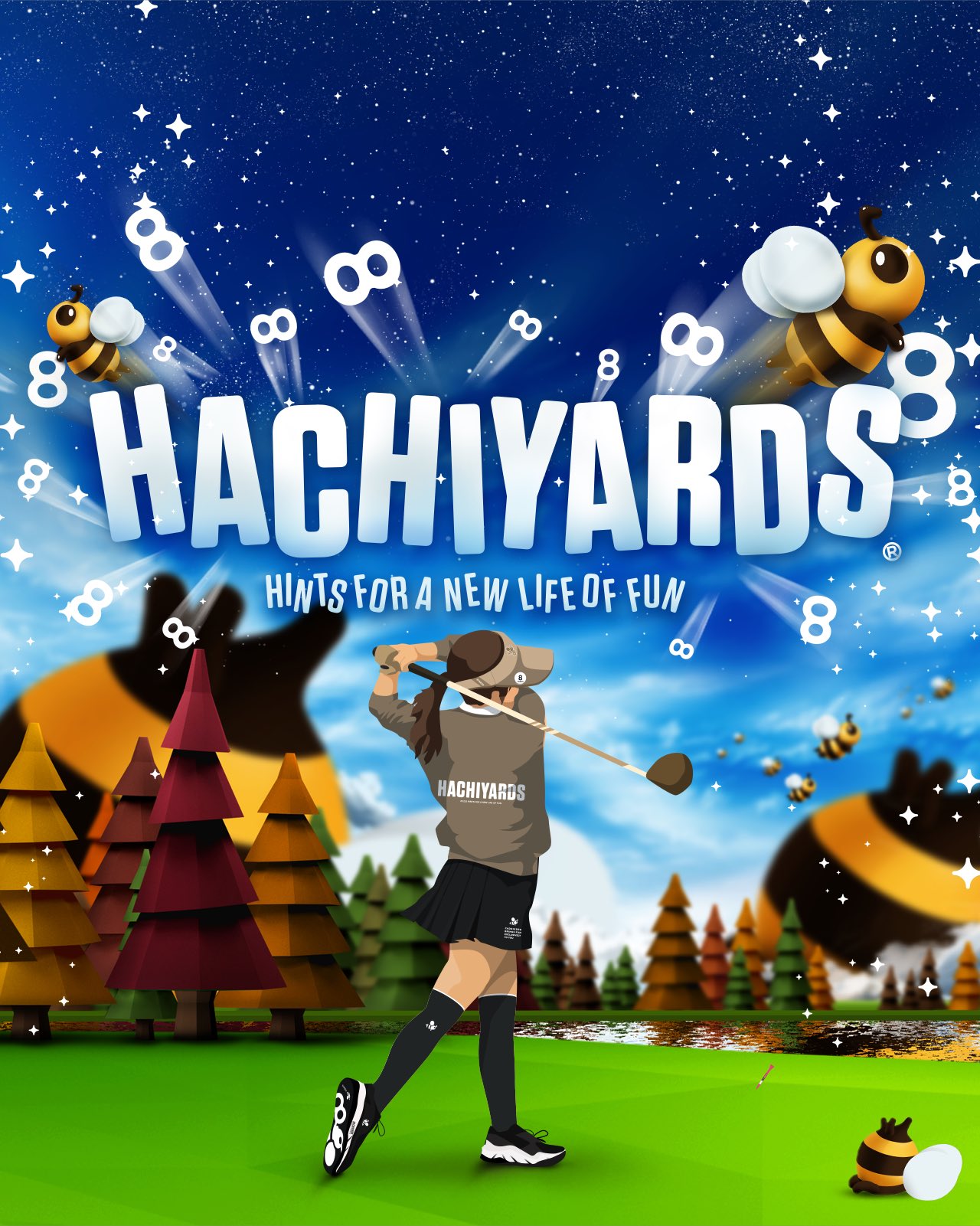 ☆祝日特価☆8YARDS 小物2点セット♪ カートバック&マーカー 8YARDS |