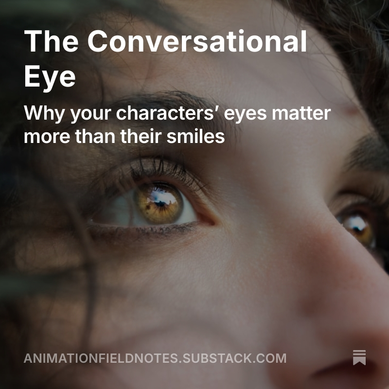 Why the eyes are the most important part of your animation 
open.substack.com/pub/animationf…