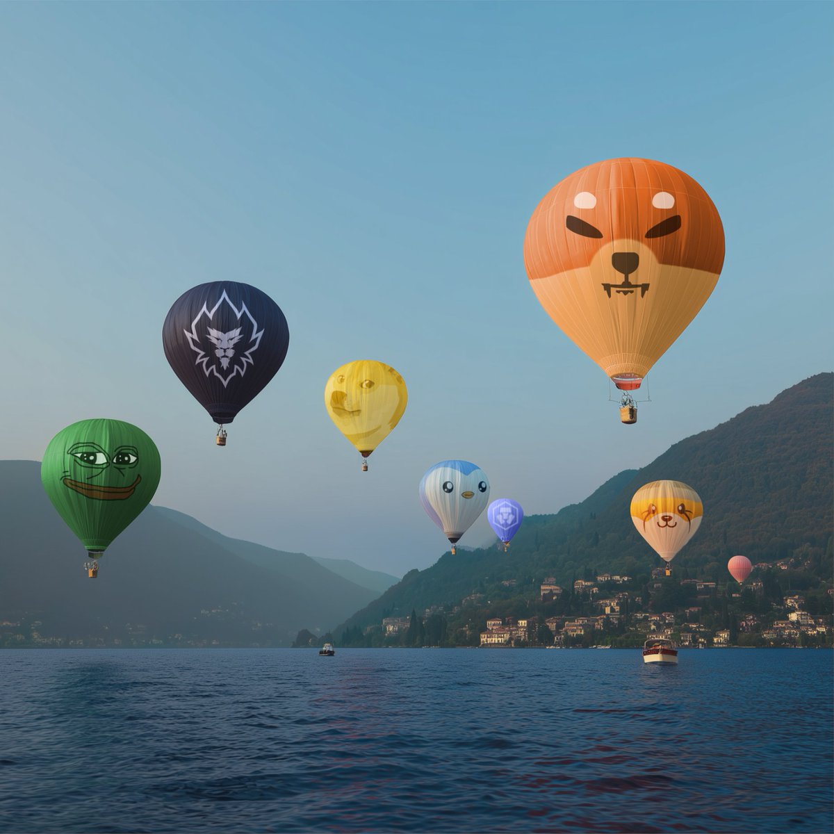 Which memecoin flies high above the rest?