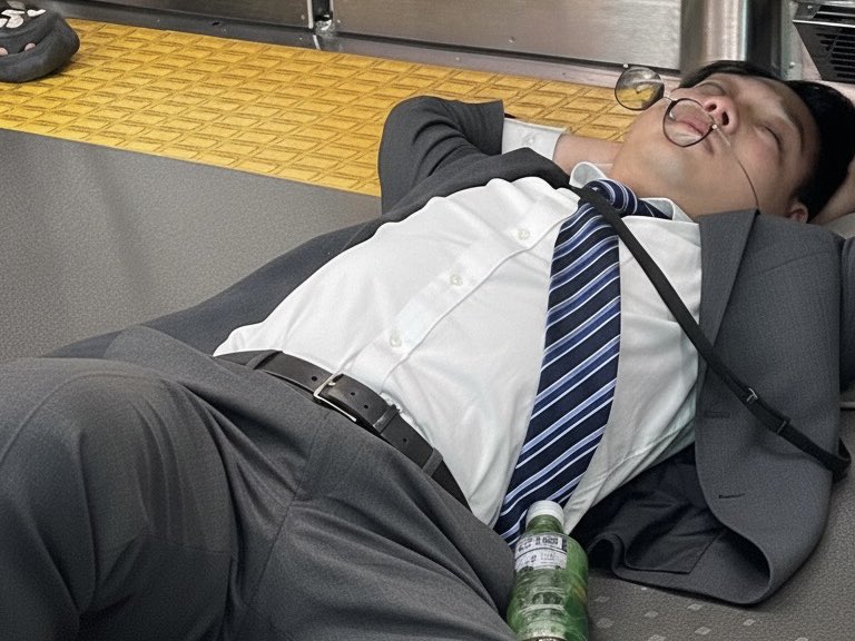 泥酔サラリーマン