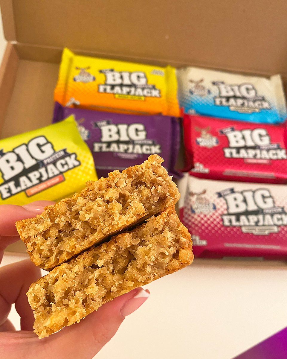 Want to try The Big Protein Flapjack but not sure what flavour to go for? Try the Flapjack Taster Pack!

You'll receive one of each flavour, making it super easy to find your favourite🤤

Available exclusively from our website 🤩