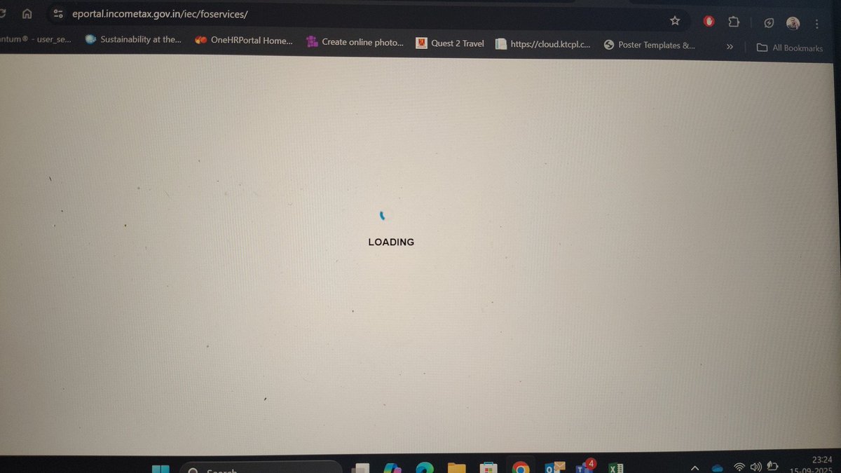THE_TANWAR's tweet image. Dear @nsitharaman ji, @FinMinIndia It has been 2 hours I&apos;m sitting in front of my laptop and facing this situation. But you just need a late fee so please ask for it instead of harassing like this.
#ITRfiling #itrduedateextension #ITR2025