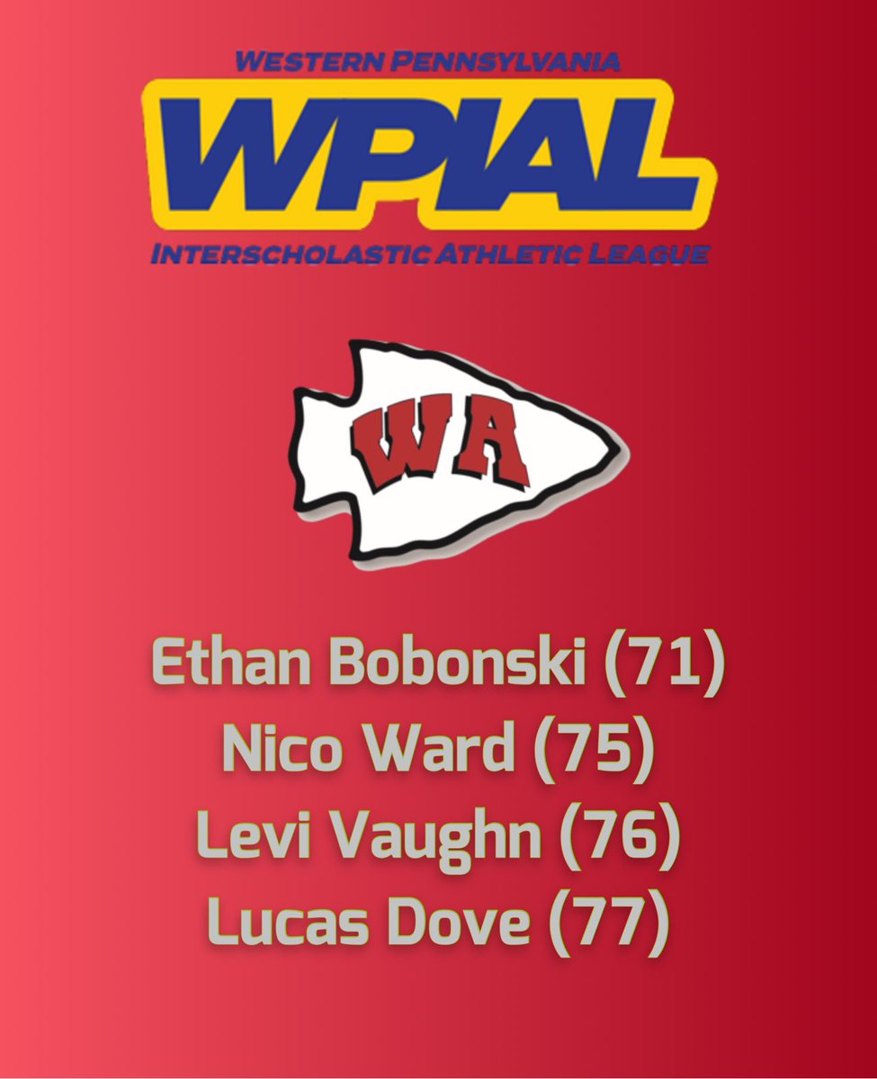 West Allegheny Golf tweet media