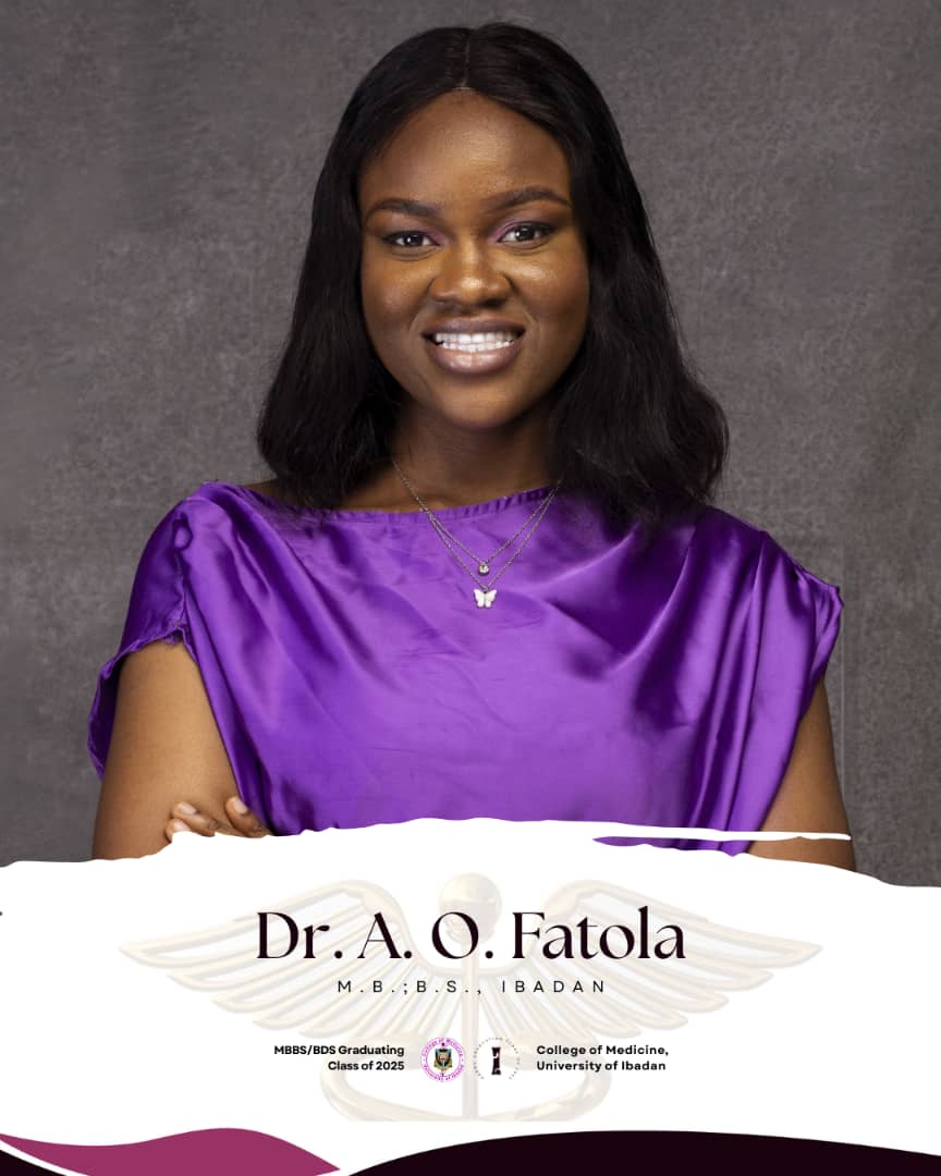 Ayomide_Fatola's tweet photo. Re-introducing Dr. Fatola (MBBS Ibadan)

God did it🎉 https://t.co/2x6yyj7FmG