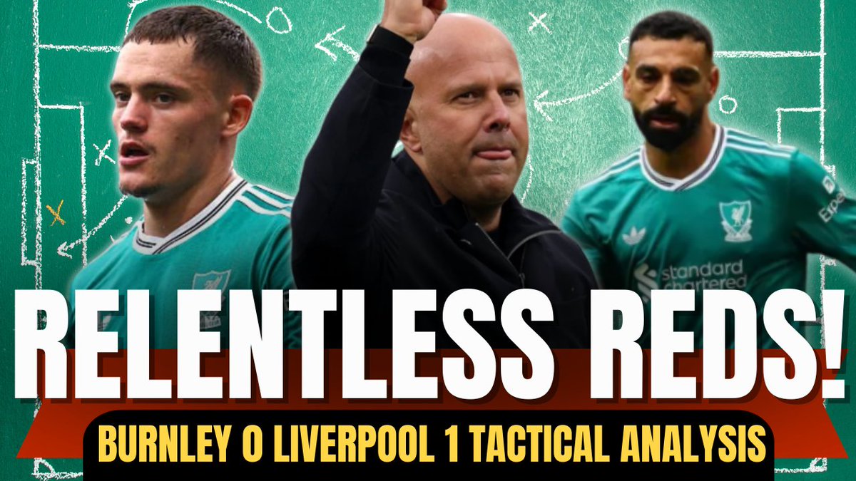 🟥 Burnley vs Liverpool 0-1 | Deep Dive on Liverpool’s Positional Play

🗣️ <a href="/DaveD0106/">Dave Davis</a> &amp; Dr <a href="/Barts78/">Dr Phil Barter</a> crunch the key numbers on Liverpool's late win at Turf Moor!

🕛 LIVE NOW!