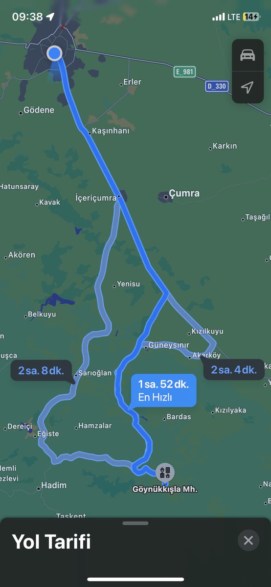 #MebGerçekler300km
1 saat 52 dakika yol, her gün aileden, evden, çocuklardan kopmak demek.
Bu mesafeye “30 km” gibi lanse edilmesi  vicdanla da adaletle de bağdaşmaz.
<a href="/RTErdogan/">Recep Tayyip Erdoğan</a> 
<a href="/EmineErdogan/">Emine Erdoğan</a> 
<a href="/MahinurOzdemir/">Mahinur Özdemir Göktaş</a> 
<a href="/Tahir_Akyurek/">Tahir Akyürek</a>