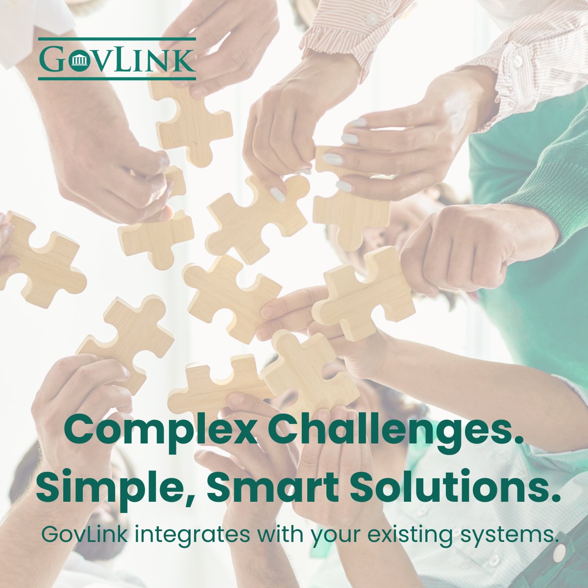 GreenCourtTech's tweet image. GovLink simplifies the complex—seamlessly integrating with your current systems to make smarter work possible.

Learn more: greencourt.com

#GovLink #SmartSolutions #SystemIntegration