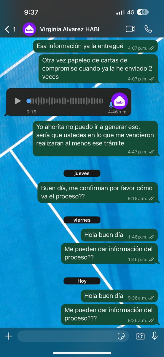 SEBASS7RM's tweet photo. @Habi_co_ pésima empresa, para cobrar si llaman, escriben, envían correos pero cuando uno necesita saber del proceso se pierden, no son nada “HABI”les https://t.co/scOqTwQODq