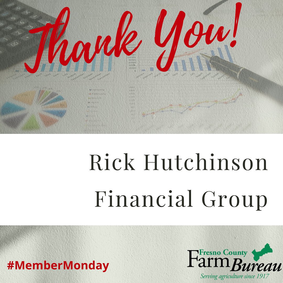 #FCFB is grateful for the support of Rick Hutchinson Financial Group as a #FriendsoftheFamilyFarm #PremiumMember. #MemberMonday