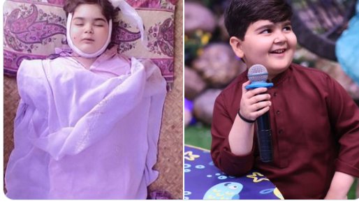 itssehris's tweet photo. اِنَّا لِلّٰہِ وَ اِنَّا اِلَیہِ رَاجِعُون😭💔
Allah pak in k Ghar wl ko sbr da 
Ameen may yeh be nhi bol skte k Allah pak is ko  jannat mein jaga  de yeh yeah to pahle jannat mein ho ga apen sister Ayesha k Sath
@WaseemBadami https://t.co/q7kwA4iBNO