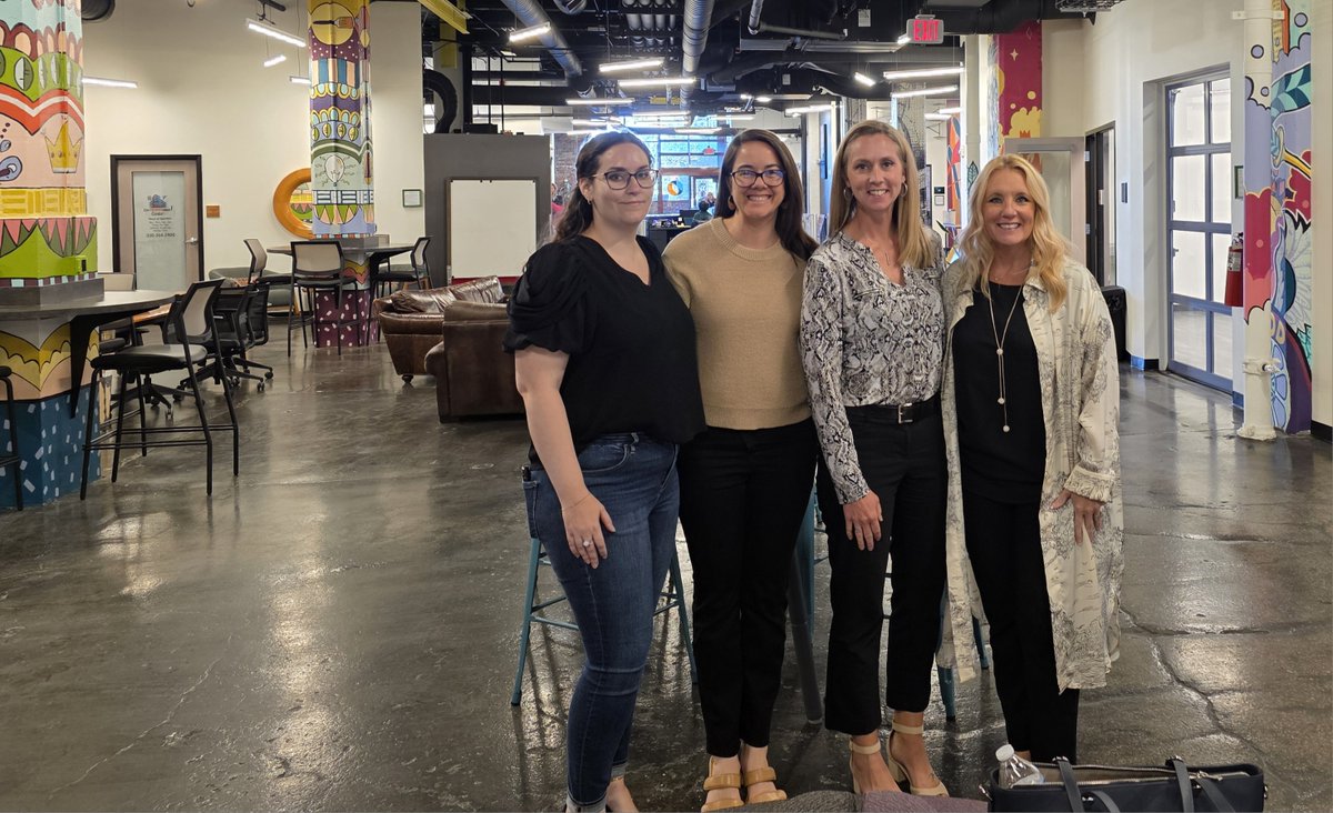 GPDGroup's tweet image. 🌟 Thoughtful Design, Meaningful Dialogue 🌟

GPD's Stephanie Losh, joined a panel at CREW Greater Akron’s Lunch &amp;amp; Learn last week to discuss evolving workplace strategies—from office design to collaboration and well-being.

#GPDGroup #WorkplaceDesign #OfficeStrategy