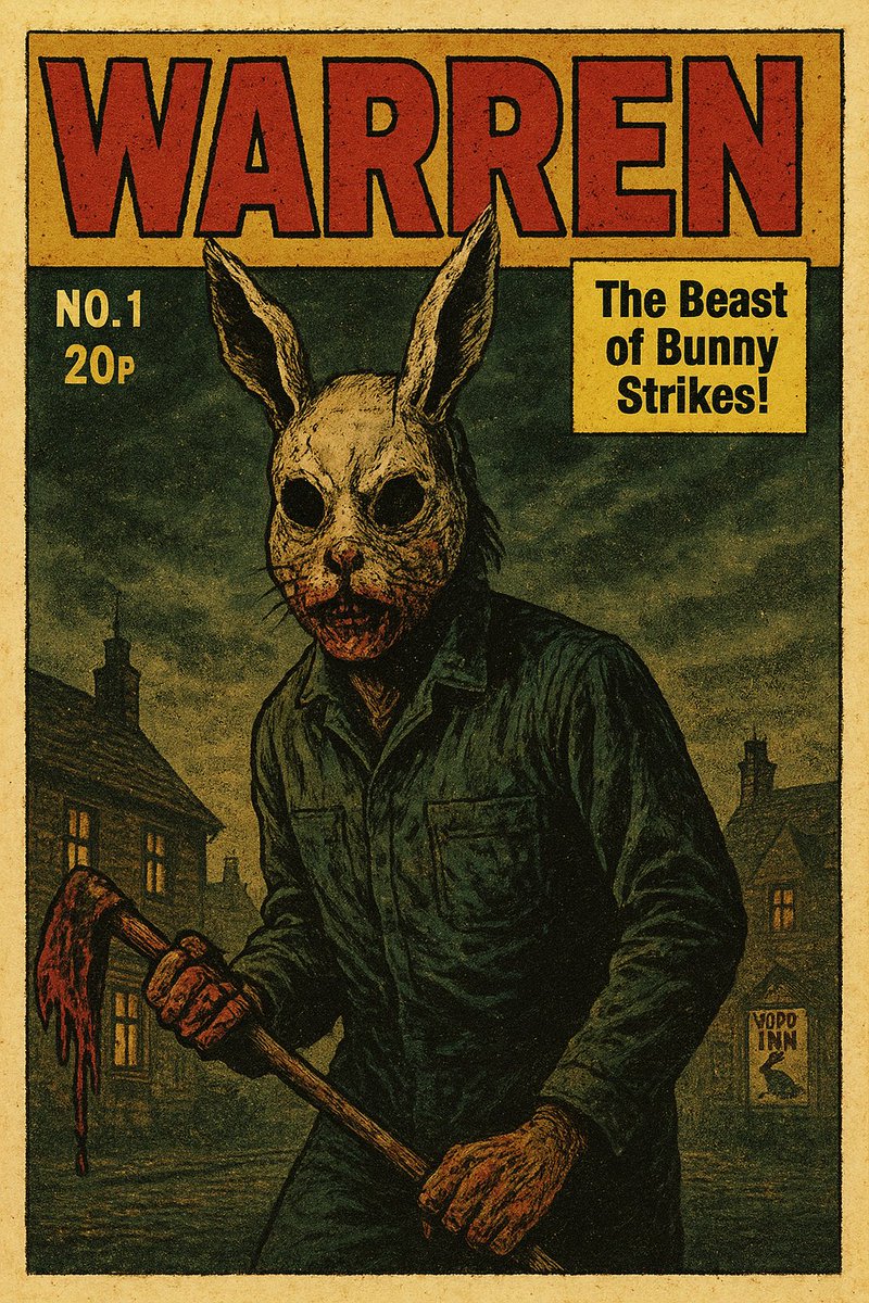 johnnykinch's tweet image. #WARREN the comic coming soon. 
Would you buy one? 

#horrorcomics #horror #HorrorArt  #horrorcomedy #indiefilm #Chess @zammit_marc @DarkFableMedia “The finished comic will be unleashed in ultra-limited editions as we gear up for principal photography on our feature film of the…